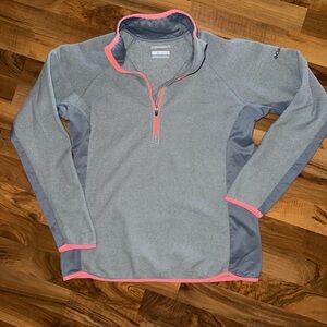 Columbia 1/4 zip lighter weight‎ sweatshirt women’s size large